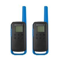 Kit com 4 Radios Motorola Talkabout T270 22 Canais/40 KM Preto/Azul
