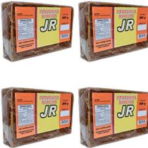 Kit com 4 Rapadura Mineira 500g Doces JR Pura de Minas Gerais Kit com 4 Rapadura Mineira 500g Doces JR Pura de Minas Gerais