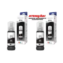 Kit com 4 refil 574 120 preto original L8050 L8050 Kit com 4 refil 574 120 preto original L8050 L8050