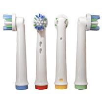 Kit com 4 Refil Compatível Floss Action para Escova Elétrica Oral-B Braun Genius X 8000 Vitality Pro Saude 2000 5000 Precision Clean Kit com 4 Refil Compatível Floss Action para Escova Elétrica Oral-B Braun Genius X 8000 Vitality Pro Saude 2000 5000 Precision Clean