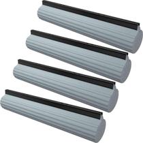 Kit Com 4 Refil Mop Flash Limp Limpeza Geral Plus Absorvente