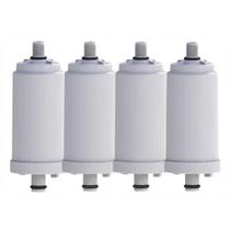 Kit com 4 Refil Para Filtro Pro Saúde INJET PLAST REAL METAIS