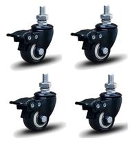 Kit Com 4 Rodas Para Maquinas De Costura Industrial Kit Com 4 Rodas Para Maquinas De Costura Industrial