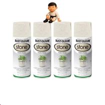Kit com 4 rust-oleum stone pedra creme Kit com 4 rust-oleum stone pedra creme