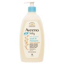 Kit com 4 Sabonetes e Shampoos Aveeno Gentle para Bebês - 530ml cada Kit com 4 Sabonetes e Shampoos Aveeno Gentle para Bebês - 530ml cada
