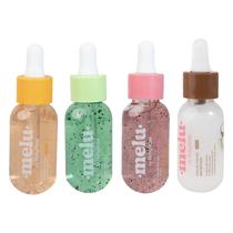 Kit com 4 Sérum Melu by Ruby Rose Hidratante Antioxidante Nutritivo e Detox