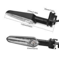 Kit Com 4 Seta Luz De Sinalização De Volta Led Para Yamaha Mt07 Tracer 700 Xj6 Fz6 Mt09 900 Mt10 Quantidades 2 Unid