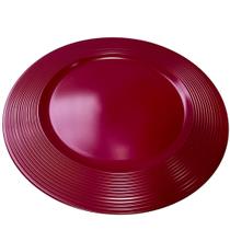 Kit com 4 Sousplat Friso 33cm