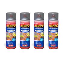 Kit Com 4 Sprays Veda Tudo Emborrachado Impermeabilizante Transparente Dryko 400ml