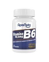 KIT COM 4 Suplemento de Vitamina B6 280mg 60 Cáps ApisNutri