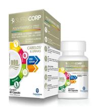 Kit com 4 supracorp cabelo e unha 60 caps