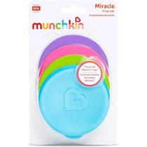 Kit com 4 Tampas Coloridas para Copos 360º Munchkin Kit com 4 Tampas Coloridas para Copos 360º Munchkin