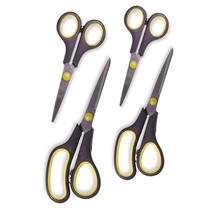 Kit Com 4 Tesouras Aço Inoxidável Multiuso MiniMen MM-JD02