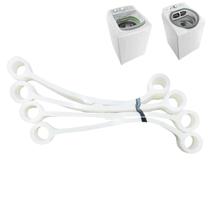 Kit com 4 tirantes branco para lavadoras Kit com 4 tirantes branco para lavadoras