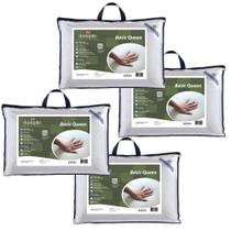 Kit com 4 Travesseiros de Látex - Basic Queen Kit com 4 Travesseiros de Látex - Basic Queen