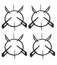 Kit Com 4 Trempes Grelhas Grades Peça Cooktop Fischer