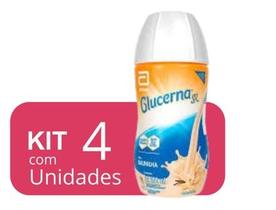 KIT Com 4 UN Glucerna SR Baunilha 200ml KIT Com 4 UN Glucerna SR Baunilha 200ml