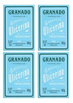 Kit com 4 und - Sabonete De Glicerina Em Barra Granado Tradicional 90g Kit com 4 und - Sabonete De Glicerina Em Barra Granado Tradicional 90g