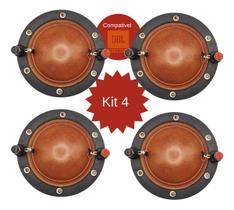 Kit Com 4 Uni Reparos Driver Compatível Selenium D405 Trio