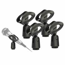 Kit com 4 Unidades de Cachimbo CB1 Suporte de Pedestal para Microfone com e sem Fio RVN01