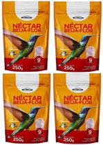 Kit com 4 Unidades Nectar para Beija-Flor 250 Gramas