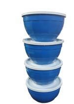 Kit Com 4 vasilha Plástico/Pote de Tapoer