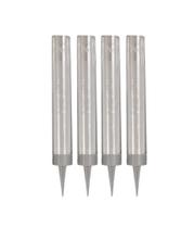 Kit com 4 Vela vulcão chama prata econômica Popper Kit com 4 Vela vulcão chama prata econômica Popper