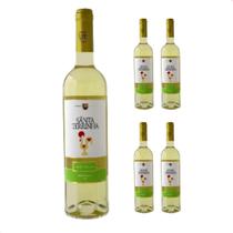 Kit com 4 - Vinho Branco Meio Seco Santa Terrinha 750ml Kit com 4 - Vinho Branco Meio Seco Santa Terrinha 750ml
