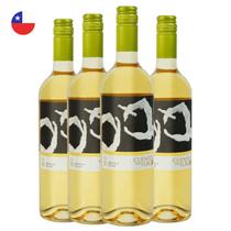 Kit com 4 - Vinho Branco Suave Cuentos del Fuego 750ml