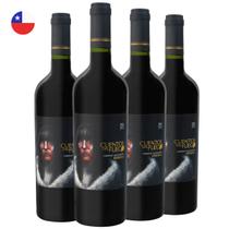 Kit com 4 - Vinho Tinto Cabernet Sauvignon Reserva Cuentos Del Fuego 750ml