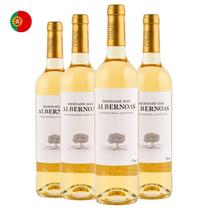 Kit com 4 Vinhos Portugueses Branco Seco Herdade das Albernoas Paço do Conde Kit com 4 Vinhos Portugueses Branco Seco Herdade das Albernoas Paço do Conde