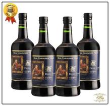 Kit com 4 Vinhos Portugueses do Porto Dom José Ruby (Companhia Real Jose Português)