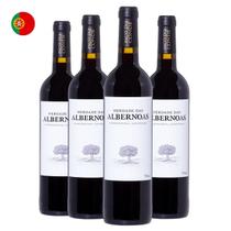 Kit com 4 Vinhos Portugueses Tinto Seco Herdade da Albernoas Paço do Conde Kit com 4 Vinhos Portugueses Tinto Seco Herdade da Albernoas Paço do Conde