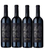 Kit com 4 Vinhos Tinto Argentino 4000 Black Blend Budeguer