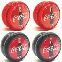Kit Com 4 Yoyos (ioio,yo-yo) De Rolamento Coca Pepsi Fanta