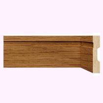 Kit com 40 Barras Rodapé de MDF 10cmX15mmX2,40m com Friso 1002 90m