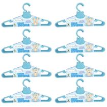 Kit Com 40 Cabides Infantil Bebê & Mamãe Azul Monte Líbano Kit Com 40 Cabides Infantil Bebê & Mamãe Azul Monte Líbano