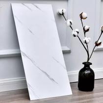 Kit com 40 Placas adesivas De Parede 3d Painel Marmore Autocolante Vinílico Banheiro Cozinha 60x30