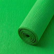 Kit com 40 Rolos de Papel Crepom Verde 48cm x 02 Metros