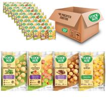 Kit com 40und Snacks de Soja GOODSOY 25g Sabores Variados