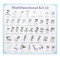 Kit Com 42 Calcadores Para Costura, Quilting E Patchwork - Lanmax Kit Com 42 Calcadores Para Costura, Quilting E Patchwork - Lanmax