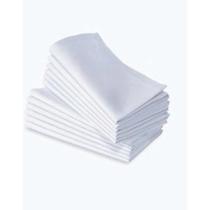 Kit com 45 Guardanapos Brancos para Sublimação de Tecido Oxford para Restaurante Festa Casamento 25x25cm Kit com 45 Guardanapos Brancos para Sublimação de Tecido Oxford para Restaurante Festa Casamento 25x25cm