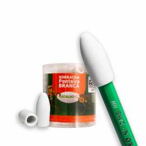 Kit com 48 borracha ponteira branca unidade leo leo Kit com 48 borracha ponteira branca unidade leo leo