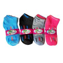 Kit Com 48 Pares Meia Infantil Criança Feminina 8 a 12 anos - Blook