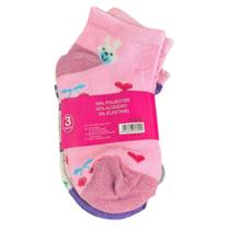 Kit Com 48 Pares Meia Infantil quente meninas 2 a 4 anos Kit Com 48 Pares Meia Infantil quente meninas 2 a 4 anos