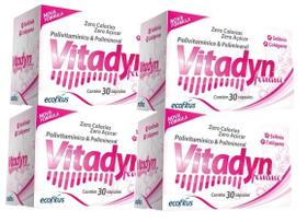 Kit Com 4cx Vitaminas Vitadyn Femme Com 90Cps - Ecofitus Kit Com 4cx Vitaminas Vitadyn Femme Com 90Cps - Ecofitus