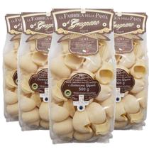 Kit Com 4Pc Macarrão Lumaconi Gigante Gragnano 500G