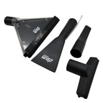Kit com 4un Bico Bocal Preto Compatível com Extratora WAP Carpet Cleaner Eco FW009135