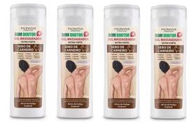 Kit com 4x Gel Massageador Sebo de Carneiro Bom Doutor - Facinatus Kit com 4x Gel Massageador Sebo de Carneiro Bom Doutor - Facinatus