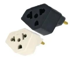 Kit com 5 Adaptador de Tomada 20A Universal Plug Benjamin - Eletroplas